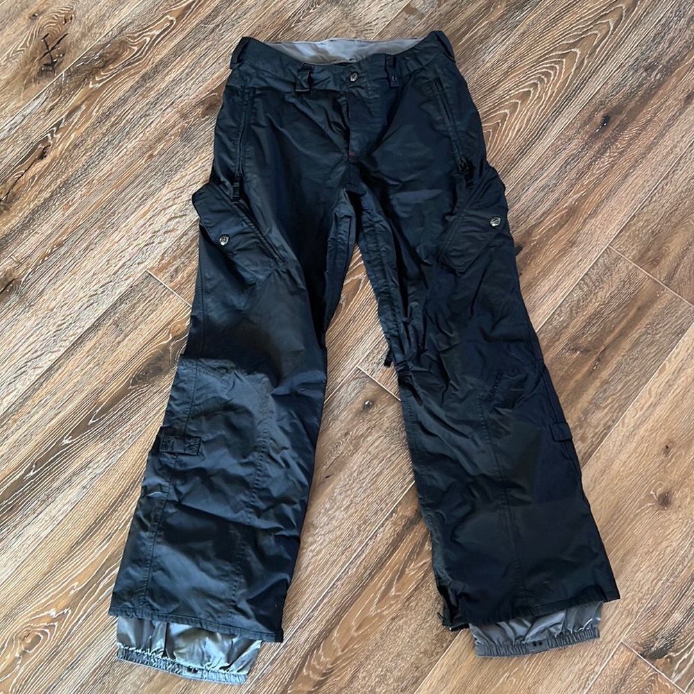 Burton DRYRIDE The White Collection snowboarding pants S
